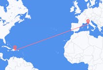 出发地 多米尼加共和国出发地 聖多明哥目的地 法国巴斯蒂亚的航班