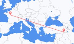 Flyg från Tours till Şırnak