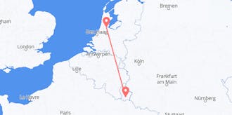 Flights from Luxembourg to the Netherlands