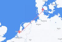Flyrejser fra Sønderborg, Danmark til Rotterdam, Holland