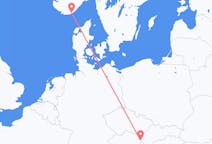 Flyreiser fra Bratislava, Slovakia, til Kristiansand, Slovakia