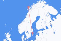 Fly fra Svolvær til Visby