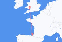 Flyreiser fra San Sebastián, Spania til Cardiff, Wales