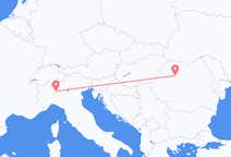 Flyg från Milano, Italien till Cluj Napoca, Rumänien