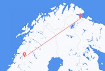 Flüge von der Stadt Kirkenes in die Stadt Hemavan