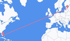 Flights from Miami to Tartu
