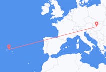 Voli da Terceira, Portogallo a Budapest, Ungheria