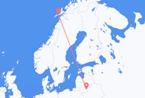 Flights from Svolvær, Norway to Vilnius, Lithuania
