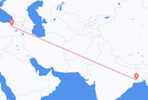 出发地 印度出发地 加尔各答目的地 土耳其埃尔祖鲁姆的航班
