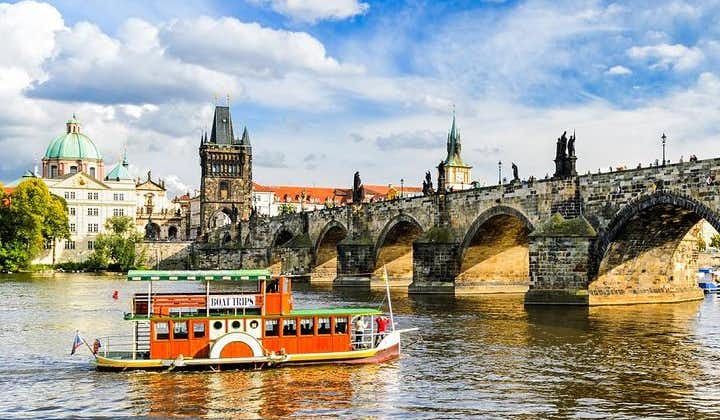 Det bedste ved Prag privat vandretur (venstre og højre flodbred)