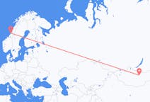 Flights from Ulaanbaatar, Mongolia to Rørvik, Norway