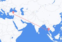 Flights from Bokpyin, Myanmar (Burma) to Nevşehir, Turkey