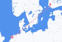 Lennot Amsterdamista Turkuun