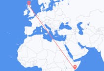 Flyrejser fra Mogadishu til Inverness