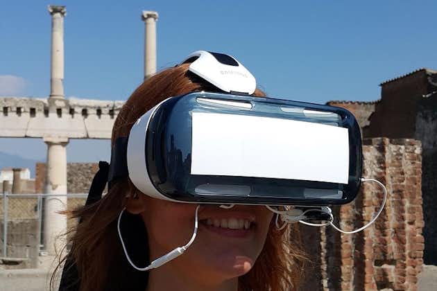 Visita privada de 3 horas en Pompeya con gafas de realidad virtual 3D, solo con asistente durante la visita