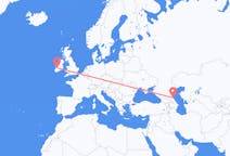 Vluchten van Machatsjkala, Rusland naar Shannon, Ierland