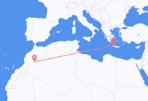 出发地 摩洛哥出发地 扎戈拉目的地 希腊哈尼亚的航班
