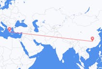 Flyg från Changsha, Kina till Kalamata, Grekland