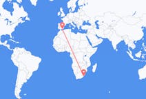 Flyg från Margate, KwaZulu-Natal, Sydafrika till Almeria, Spanien