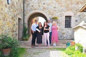 Brunello di Montalcino vintur på 2 vingårde med parringsfrokost