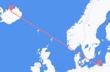Flights from Gdansk to Akureyri