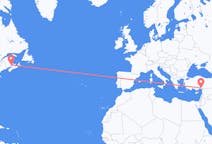 Flights from Moncton, Canada to Adana, Turkey