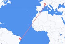 Flights from Aracaju, Brazil to Marseille, France