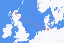 Flyreiser fra Inverness, Skottland til Hamburg, Tyskland