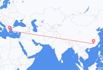 Flyreiser fra Ganzhou, Kina til Athen, Hellas
