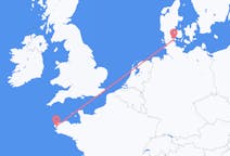 Flights from Brest, France to Sønderborg, Denmark