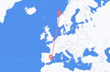 出发地 挪威莫尔德目的地 西班牙阿利坎特的航班