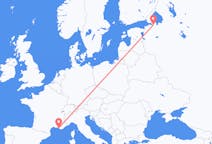 Flights from from Saint Petersburg to Marseille