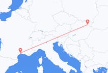 Flights from Montpellier, France to Košice, Slovakia