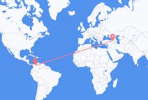 Flights from Barrancabermeja, Colombia to Kars, Turkey