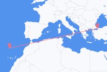 Flyg från Istanbul till Funchal
