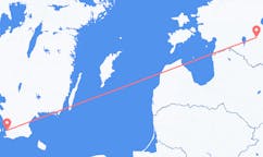 Vols depuis la ville de Tartu vers la ville de Malmö