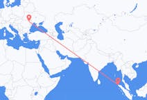 Flyreiser fra Banda Aceh, til Iași
