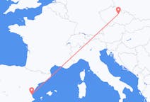 Flights from Valencia, Spain to Pardubice, Czechia