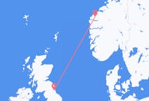 Flights from Newcastle upon Tyne, the United Kingdom to Volda, Norway