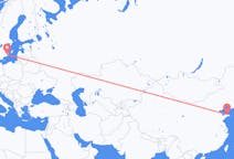 Flyrejser fra Yantai, Kina til Kalmar, Sverige