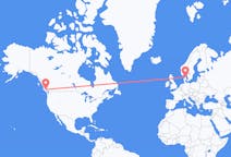 Flights from Campbell River, Canada to Aalborg, Denmark