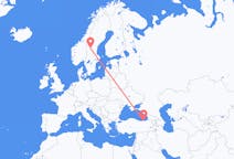 Flights from Sveg, Sweden to Trabzon, Turkey
