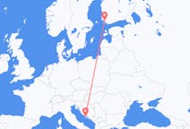 Flights from Brač, Croatia to Turku, Finland