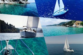 Kassiopi privat daglig segling med yachtkryssning