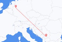 Flyreiser fra Dortmund, Tyskland til Priština, Kosovo