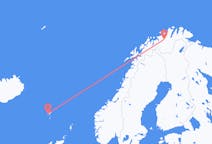 Vluchten van Alta naar Sørvágur