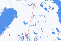 Flug frá Kuopio, Finnlandi til Kuusamo, Finnlandi