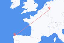 Flyreiser fra La Coruña, til Duesseldorf