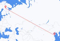出发地 中国出发地 青岛市目的地 芬兰库萨莫的航班