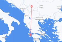 Vluchten van Zakynthos-eiland naar Pristina